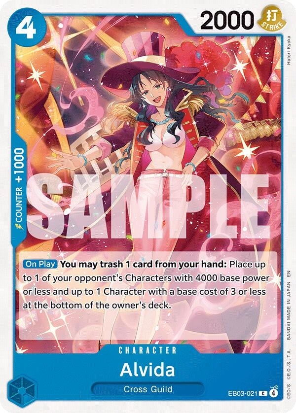 Image for Alvida (EB03-021) (Extra Booster: One Piece Heroines Edition) (EB-03) - One Piece Card Game