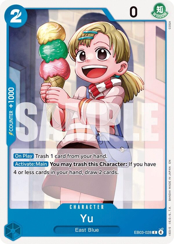 Image for Yu (EB03-028) (Extra Booster: One Piece Heroines Edition) (EB-03) - One Piece Card Game