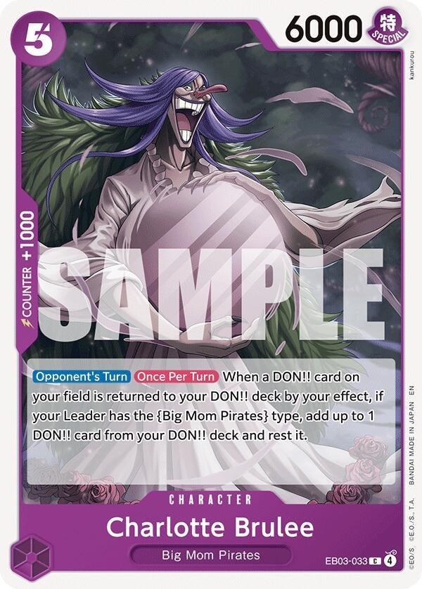 Image for Charlotte Brulee (EB03-033) (Extra Booster: One Piece Heroines Edition) (EB-03) - One Piece Card Game
