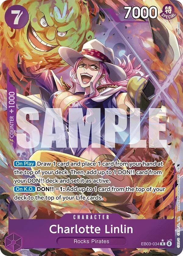 Charlotte Linlin (Alternate Art) (EB03-034) (Extra Booster: One Piece Heroines Edition)