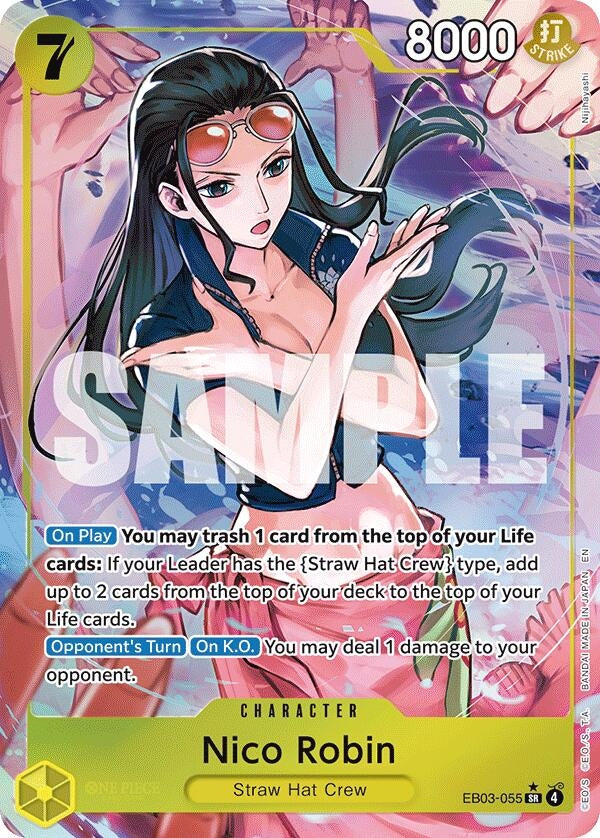 Image for Nico Robin (055) (Alternate Art) (EB03-055) (Extra Booster: One Piece Heroines Edition) (EB-03) - One Piece Card Game