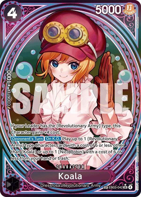 Image for Koala (SP) (EB03-042) (Extra Booster: One Piece Heroines Edition) (EB-03) - One Piece Card Game