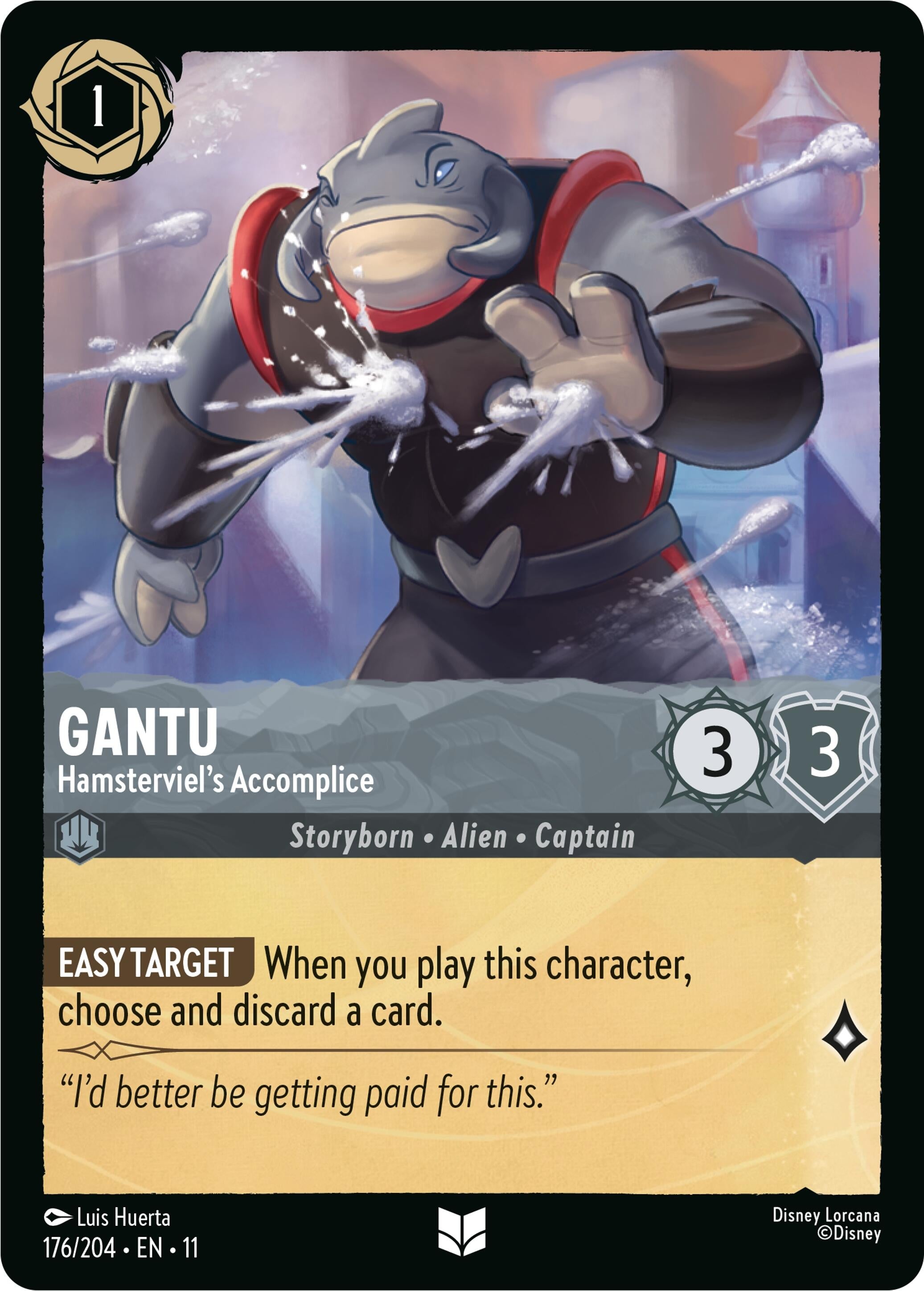 Image for Gantu - Hamsterviel's Accomplice (176/204) (Winterspell) (11) - Disney Lorcana