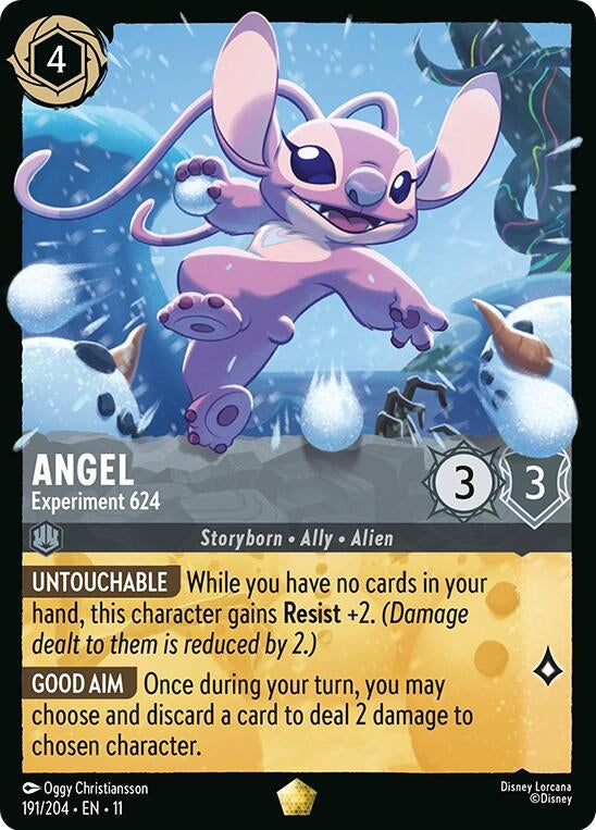 Image for Angel - Experiment 624 (191/204) (Winterspell) (11) - Disney Lorcana