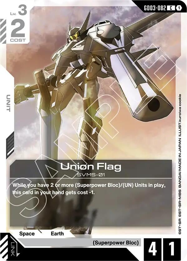 Image for Union Flag (GD03-082) (Steel Requiem) (GD03) - Gundam Card Game