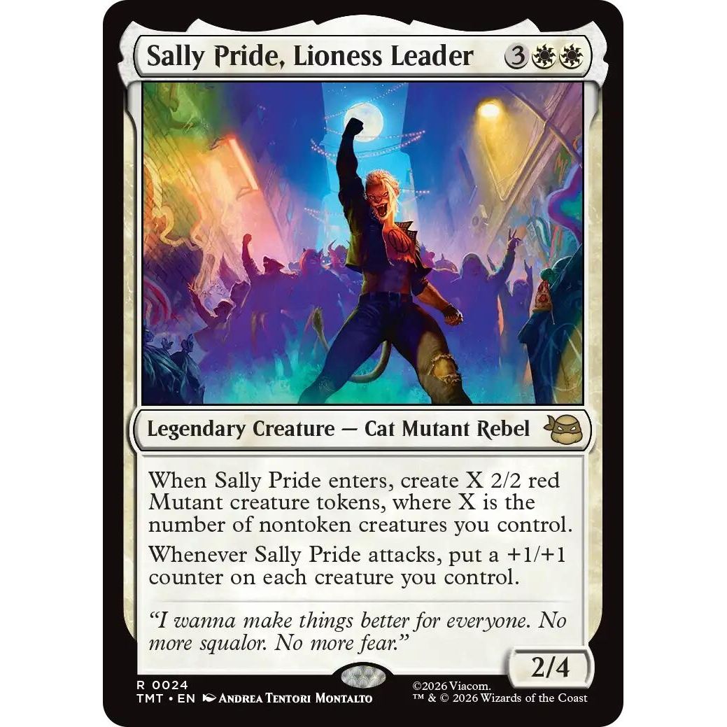 Image for Sally Pride, Lioness Leader (24) (Teenage Mutant Ninja Turtles) - Magic: The Gathering