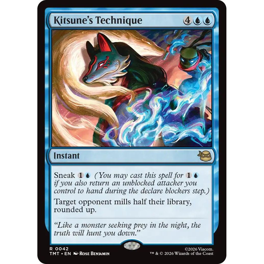 Image for Kitsune's Technique (42) (Teenage Mutant Ninja Turtles) - Magic: The Gathering