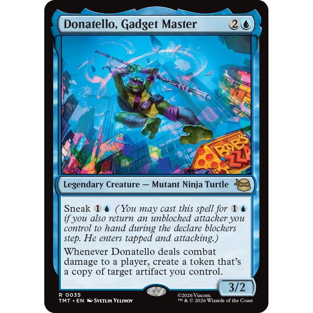 Image for Donatello, Gadget Master (35) (Teenage Mutant Ninja Turtles) - Magic: The Gathering