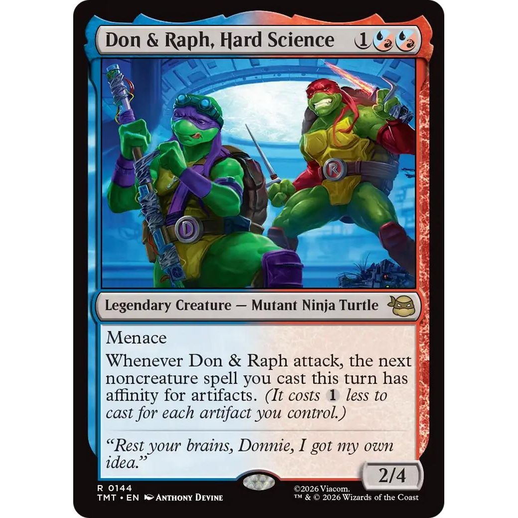 Image for Don & Raph, Hard Science (144) (Teenage Mutant Ninja Turtles) - Magic: The Gathering