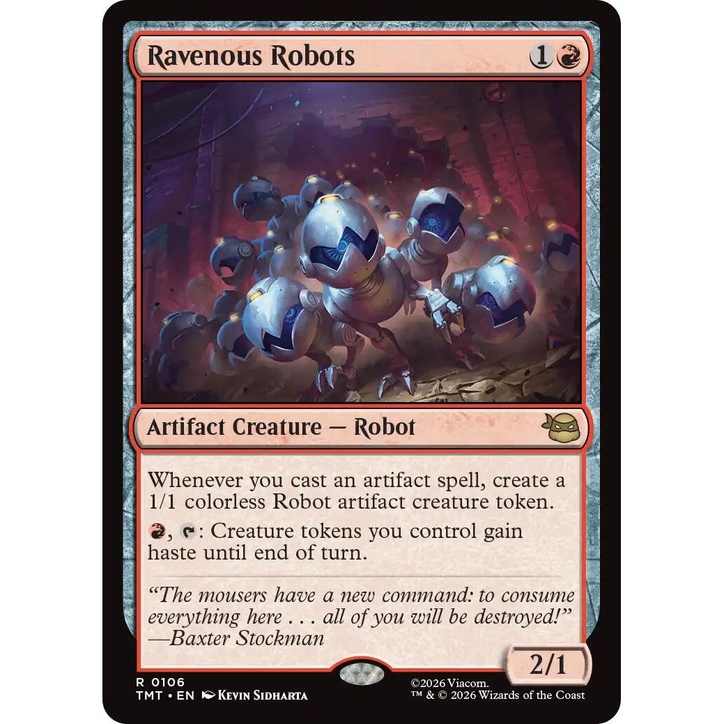 Image for Ravenous Robots (106) (Teenage Mutant Ninja Turtles) - Magic: The Gathering