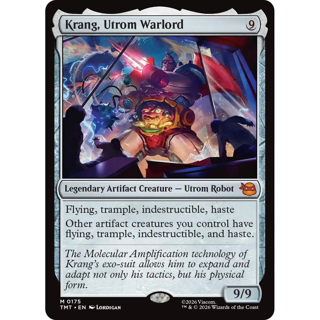 Image for Krang, Utrom Warlord (175) (Teenage Mutant Ninja Turtles) - Magic: The Gathering