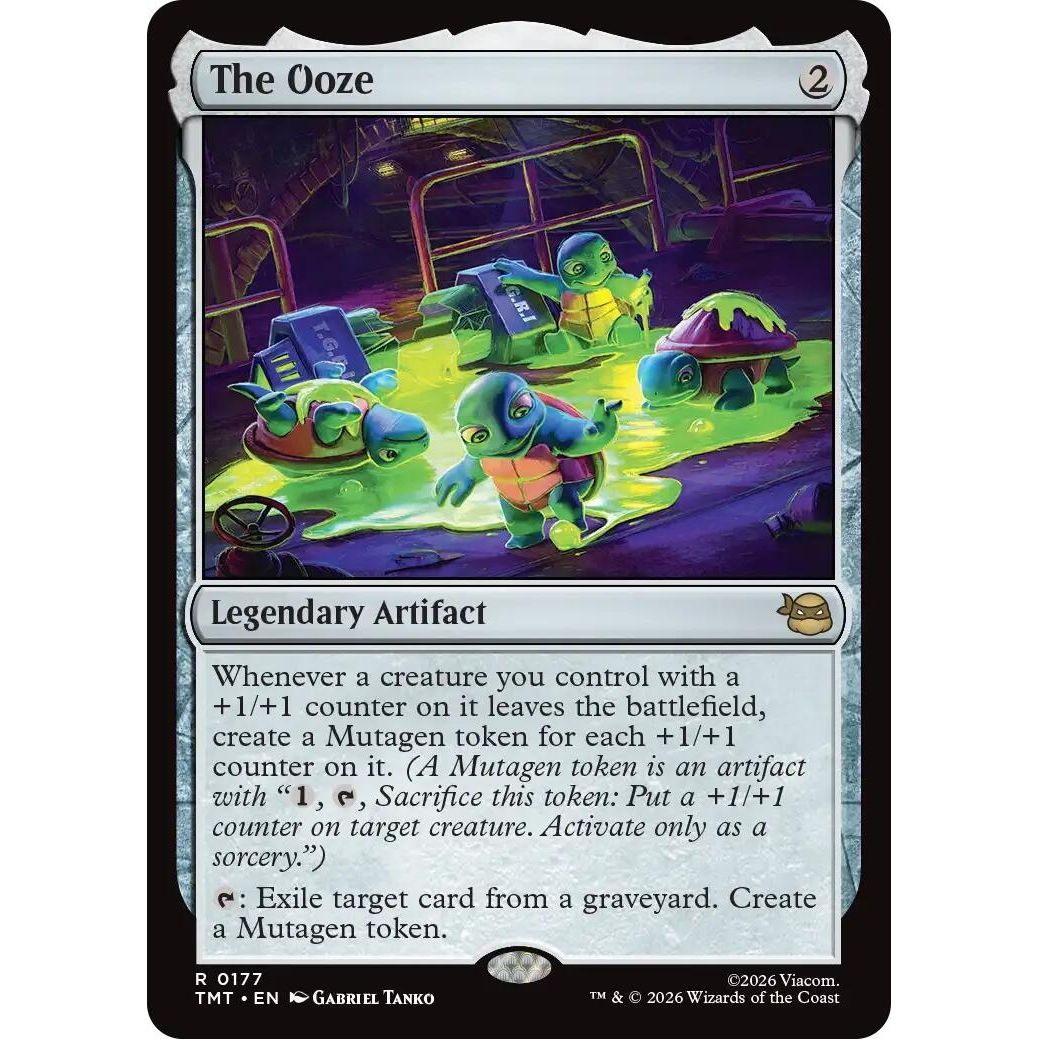 Image for The Ooze (177) (Teenage Mutant Ninja Turtles) - Magic: The Gathering