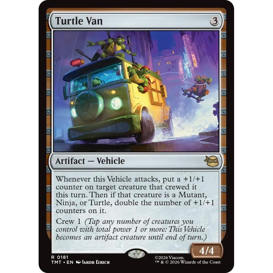 Image for Turtle Van (181) (Teenage Mutant Ninja Turtles) - Magic: The Gathering