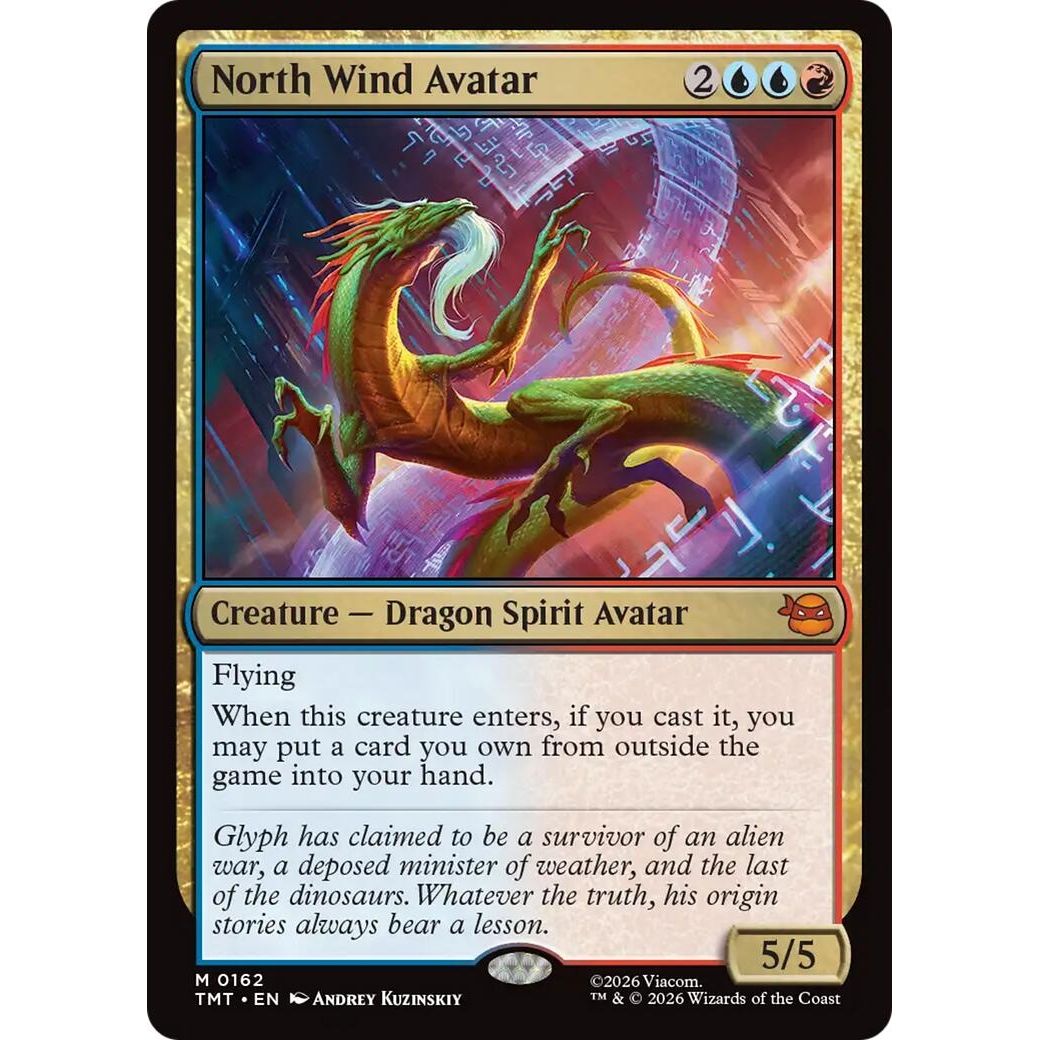 Image for North Wind Avatar (162) (Teenage Mutant Ninja Turtles) - Magic: The Gathering