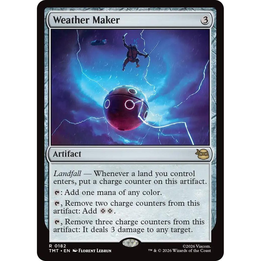 Image for Weather Maker (182) (Teenage Mutant Ninja Turtles) - Magic: The Gathering