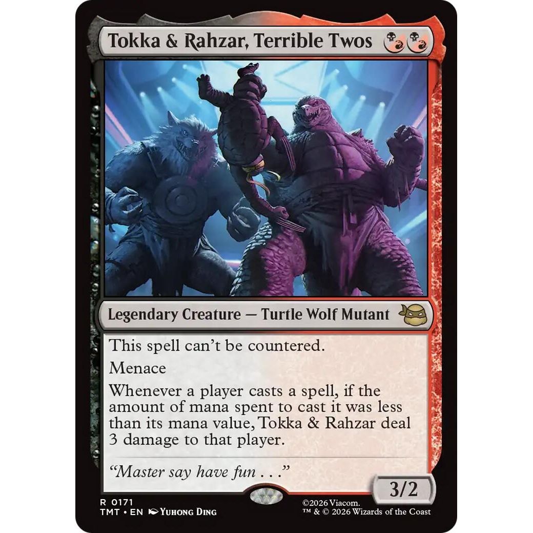 Image for Tokka & Rahzar, Terrible Twos (171) (Teenage Mutant Ninja Turtles) - Magic: The Gathering