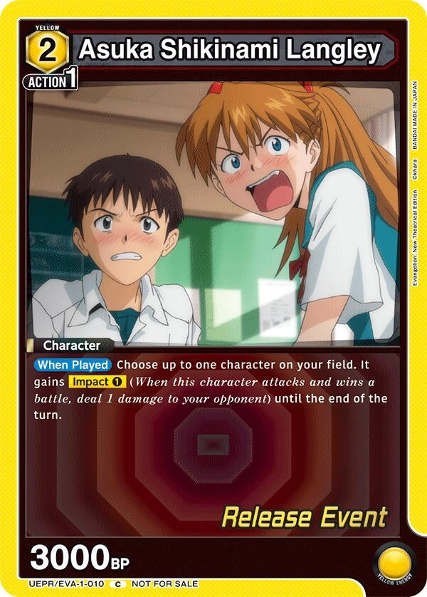Image for Asuka Shikinami Langley (010) (UEPR/EVA-1-010) (UE15BT: Evangelion: New Theatrical Edition Release Event Cards) (UE15BT_RE) - Union Arena
