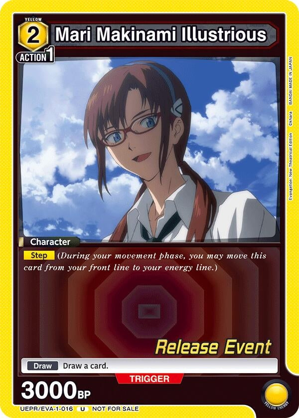 Image for Mari Makinami Illustrious (016) (UEPR/EVA-1-016) (UE15BT: Evangelion: New Theatrical Edition Release Event Cards) (UE15BT_RE) - Union Arena