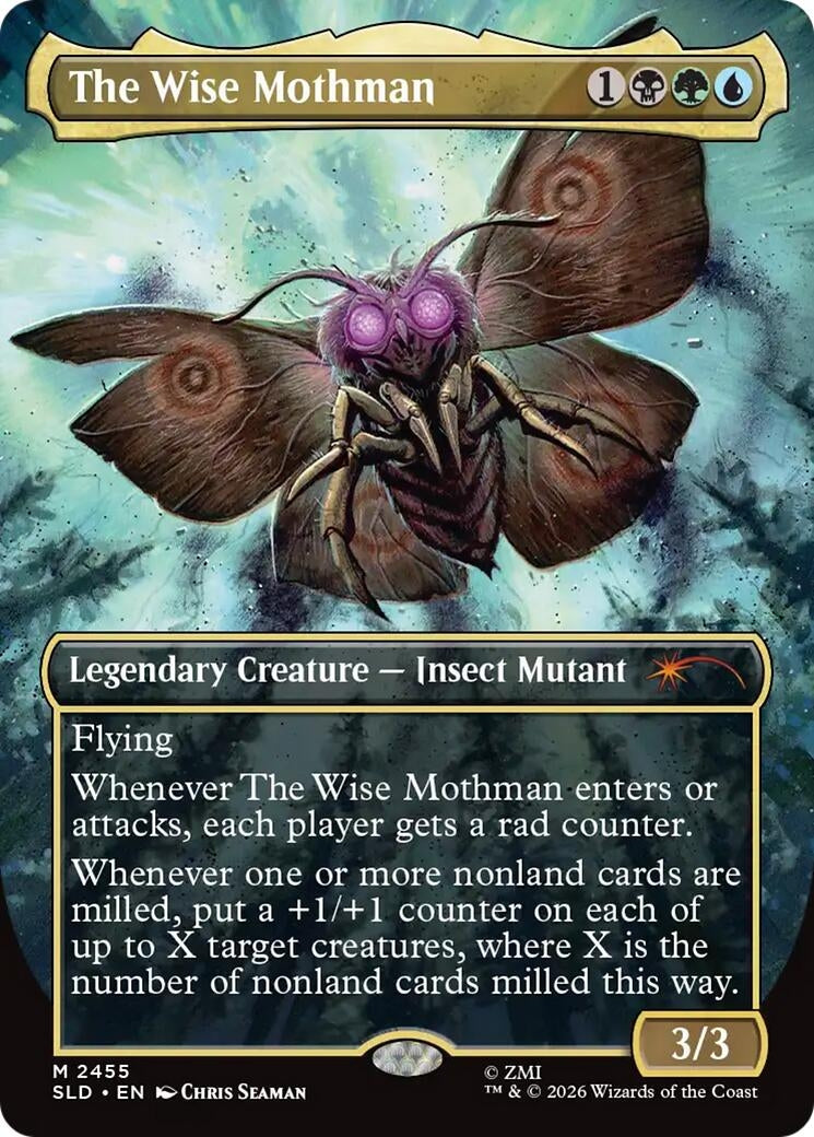 The Wise Mothman (2455) (Secret Lair Drop Series)