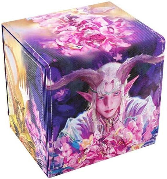 Image for Magic: The Gathering Lorwyn Eclipsed Sidekick Pro 100 XL - Morcants Loyalist and Dawnhand Eulogist - Deck Boxes