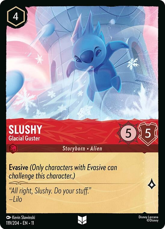 Image for Slushy - Glacial Guster (119/204) (Winterspell) (11) - Disney Lorcana