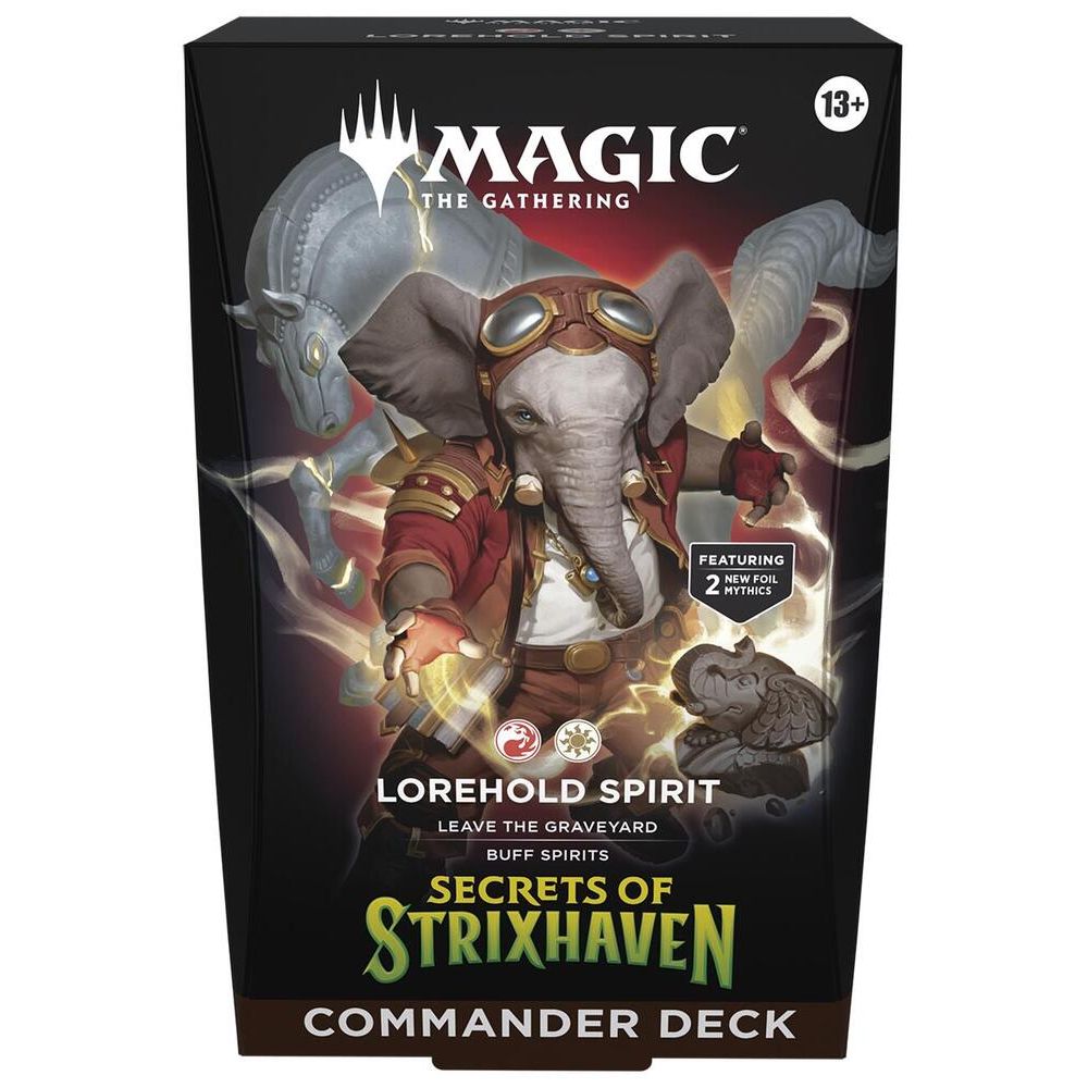 Magic The Gathering | Secrets of Strixhaven Commander Deck- Lorehold Spirit - PokeBox USA