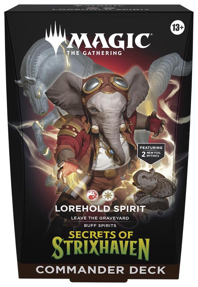 Magic The Gathering | Secrets of Strixhaven Commander Deck- Lorehold Spirit - PokeBox USA
