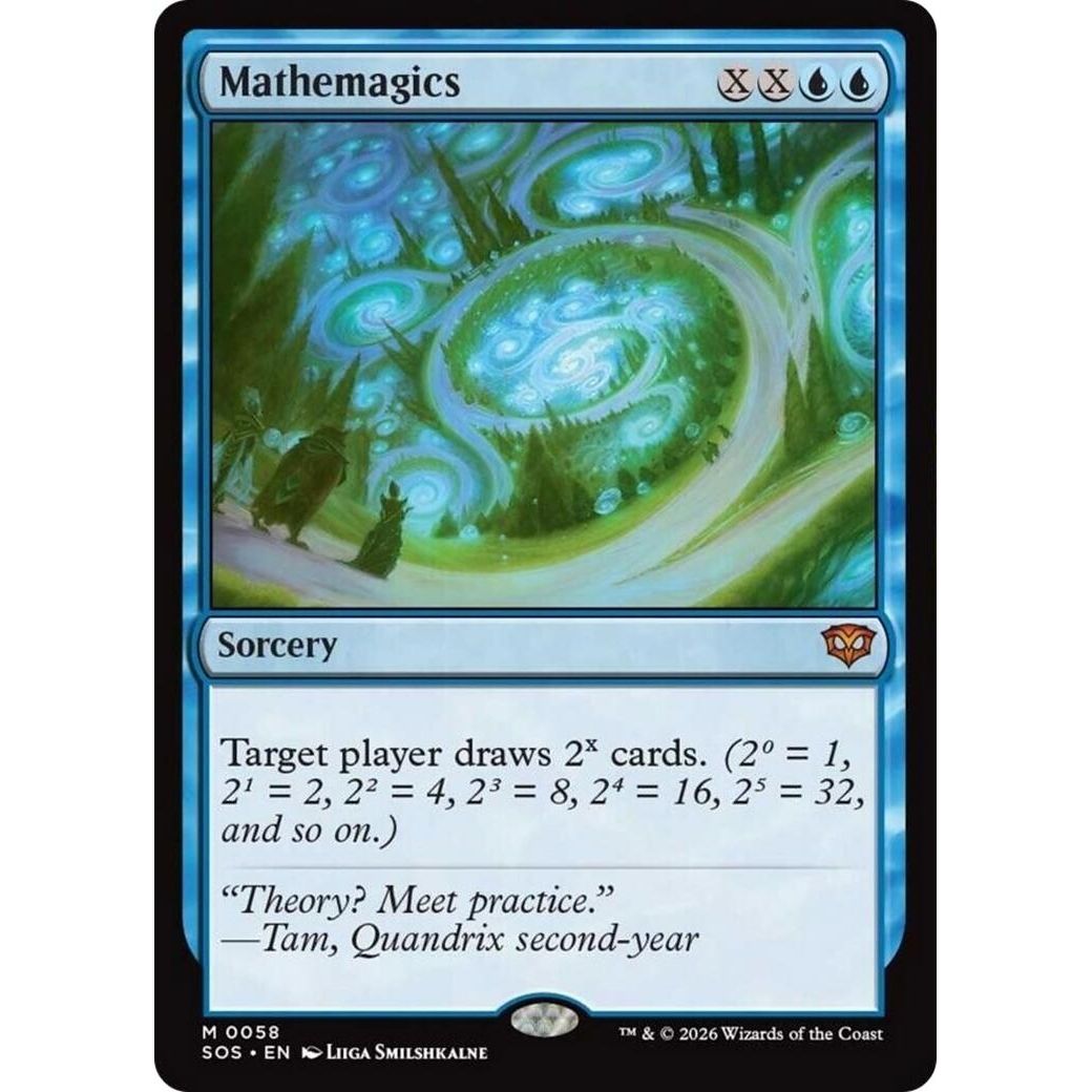 Mathemagics (58) (Secrets of Strixhaven) - PokeBox USA