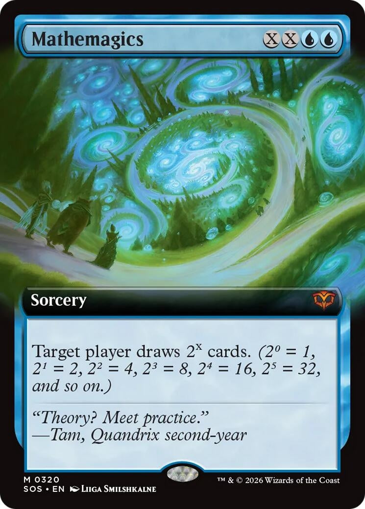 Mathemagics (Extended Art) (320) (Secrets of Strixhaven) - PokeBox USA
