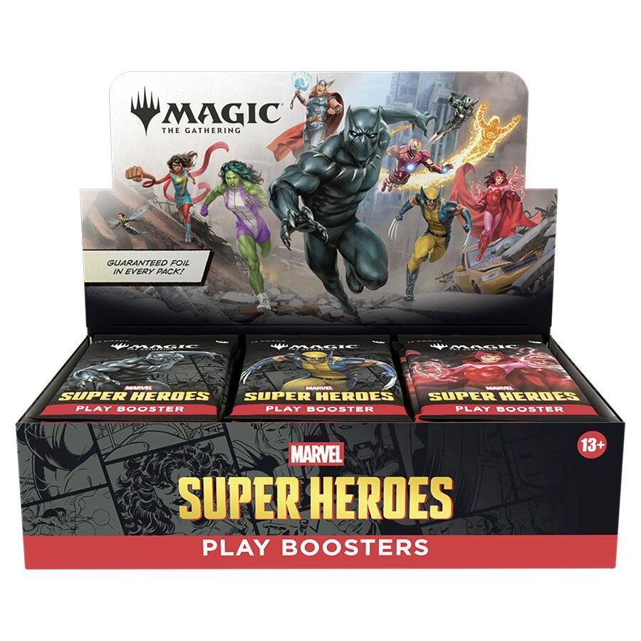 Magic The Gathering | Marvel Super Heroes Play Booster Box