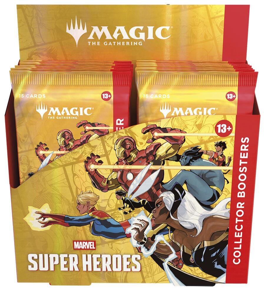 Magic The Gathering | Universes Beyond: Marvel Super Heroes Collector Booster Box