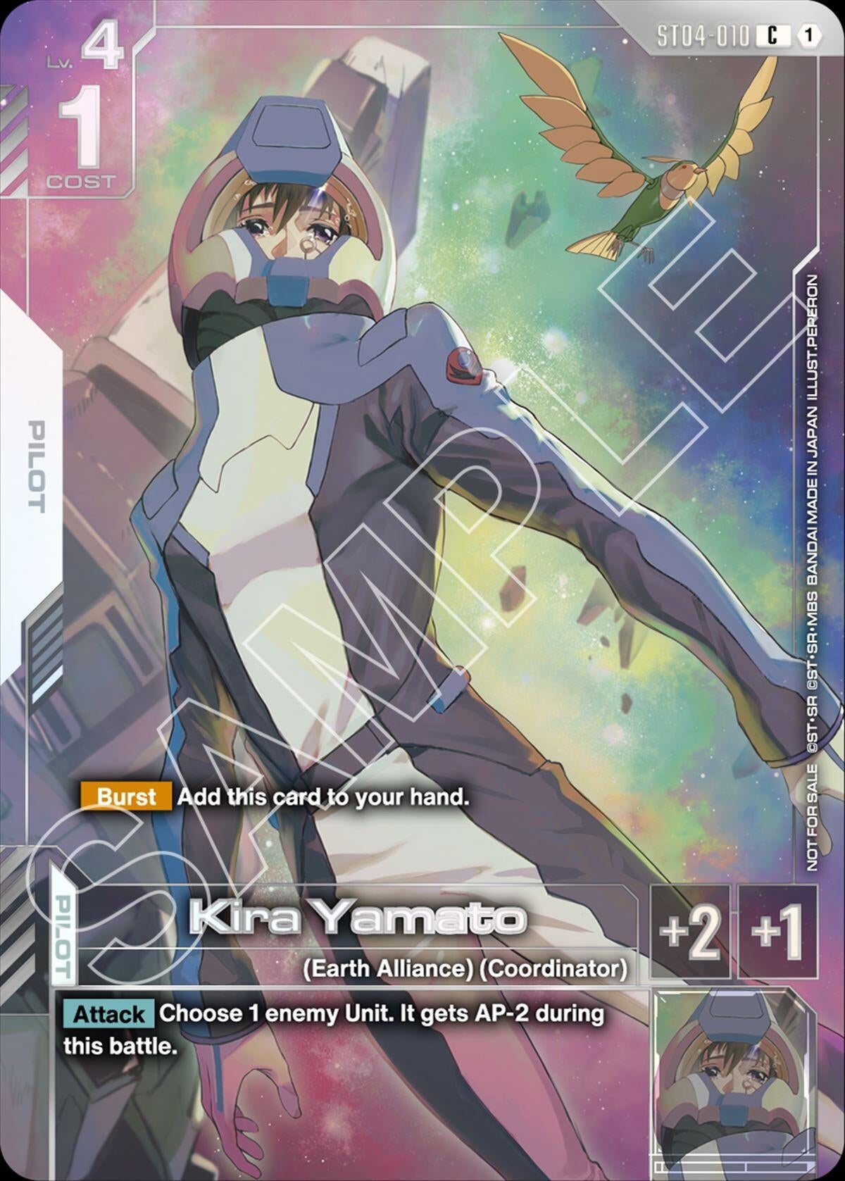 Image for Kira Yamato (Newtype Challenge 2026 Mission 1) (ST04-010) (Gundam Promotional Cards) (GCG-PR) - Gundam Card Game
