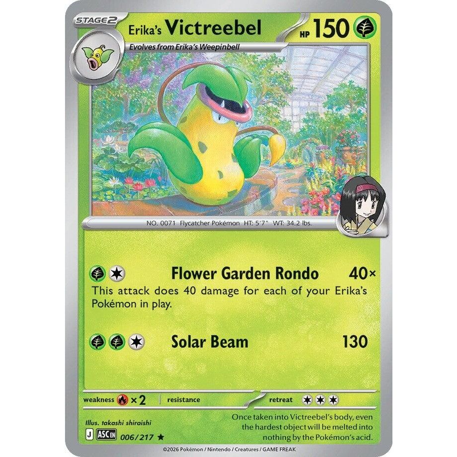 Image for Erika's Victreebel (006/217) (ME: Ascended Heroes) - Pokemon