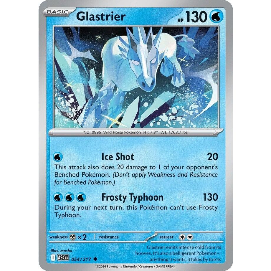 Image for Glastrier (054/217) (ME: Ascended Heroes) - Pokemon