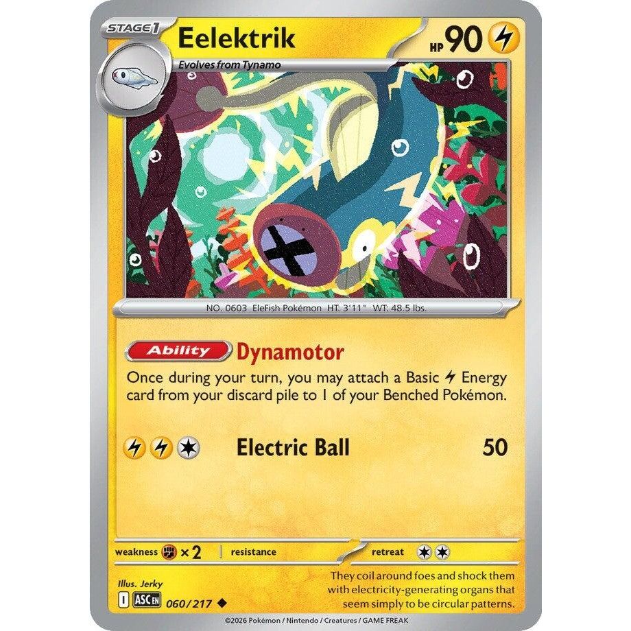 Image for Eelektrik (060/217) (ME: Ascended Heroes) - Pokemon