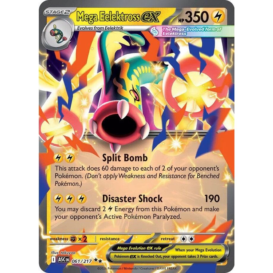 Image for Mega Eelektross ex (061/217) (ME: Ascended Heroes) - Pokemon