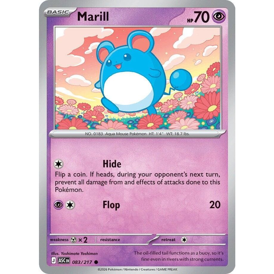 Image for Marill (083/217) (ME: Ascended Heroes) - Pokemon