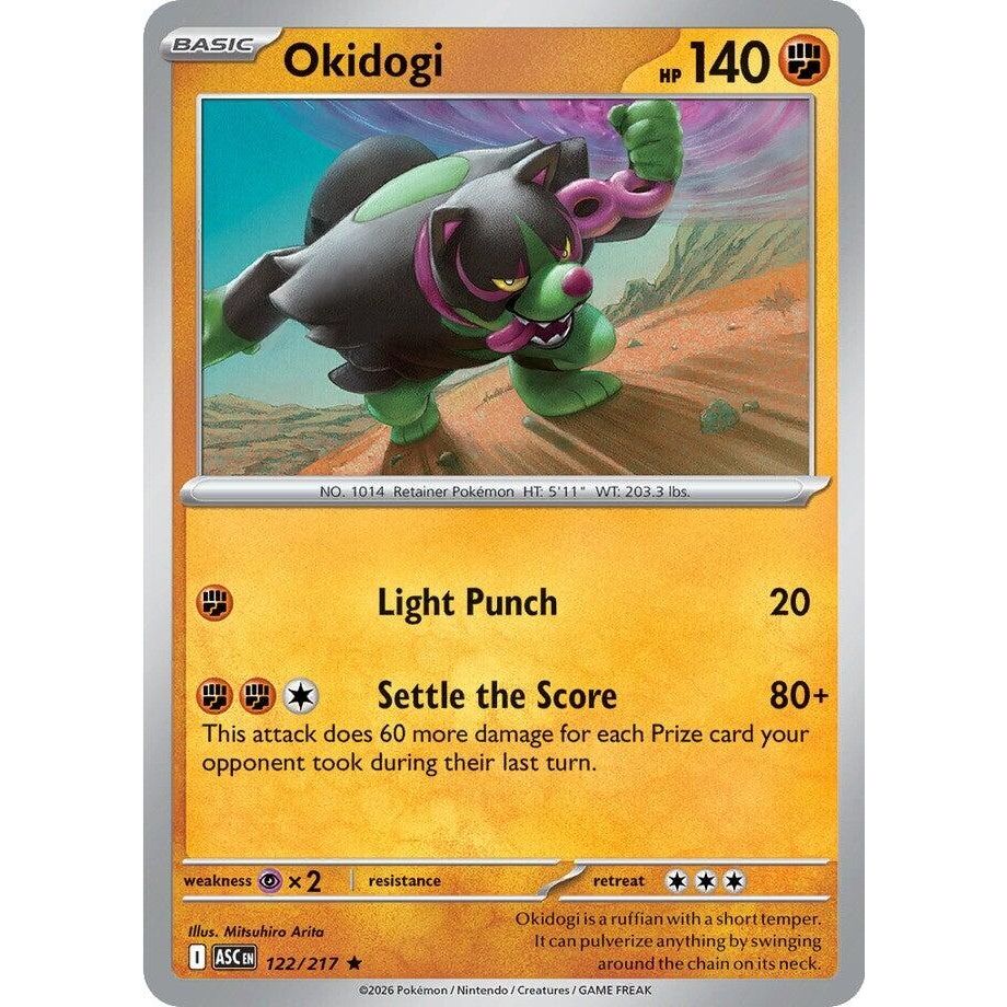 Image for Okidogi (122/217) (ME: Ascended Heroes) - Pokemon