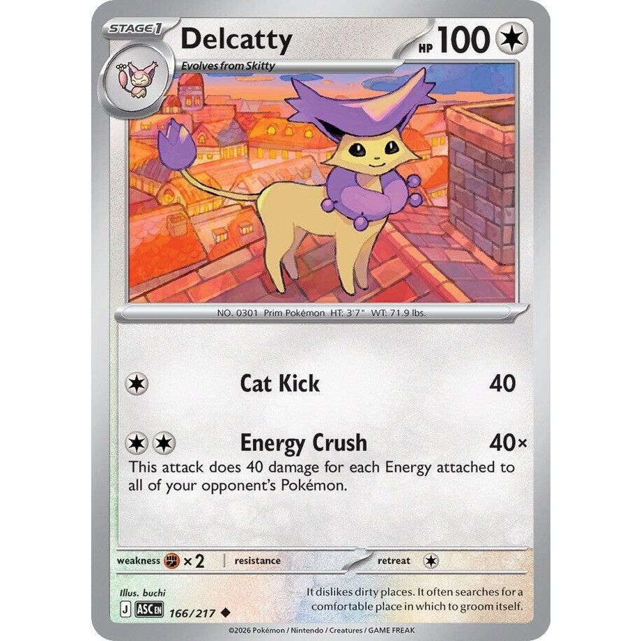 Image for Delcatty (166/217) (ME: Ascended Heroes) - Pokemon