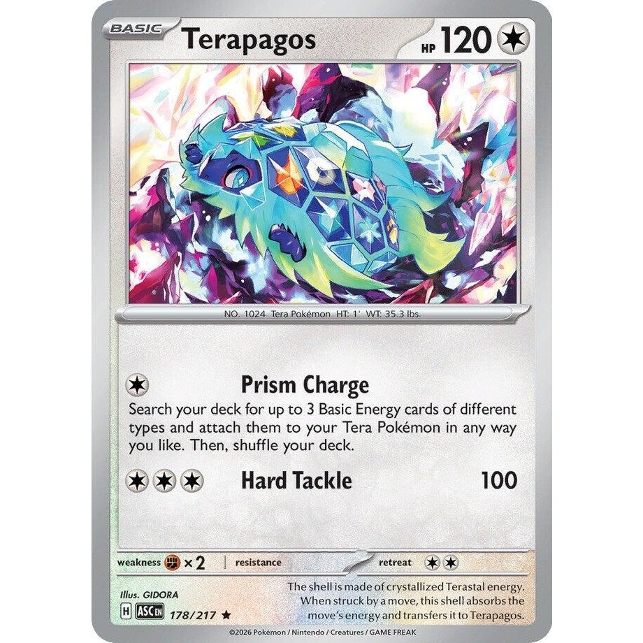 Image for Terapagos (178/217) (ME: Ascended Heroes) - Pokemon