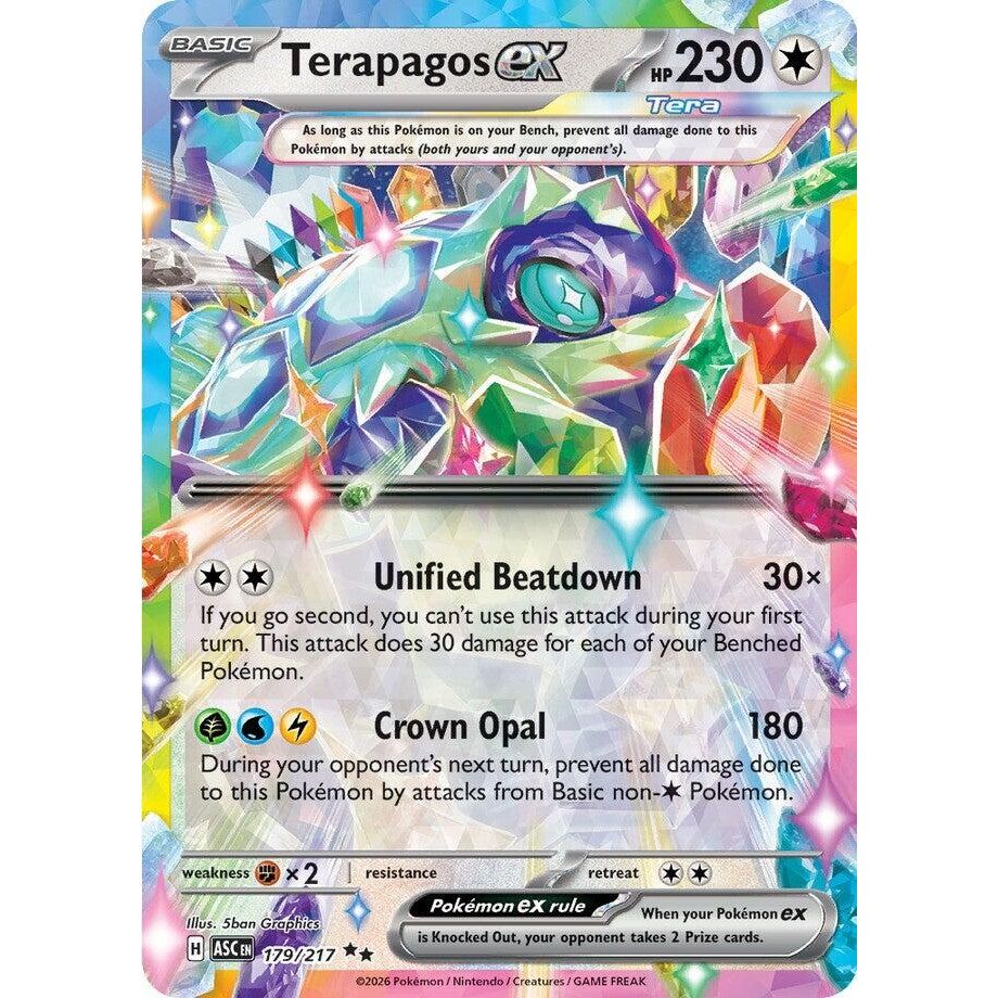 Image for Terapagos ex (179/217) (ME: Ascended Heroes) - Pokemon