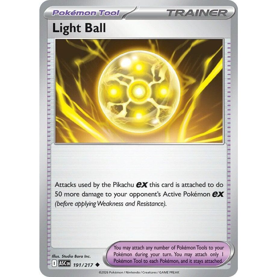 Image for Light Ball (191/217) (ME: Ascended Heroes) - Pokemon