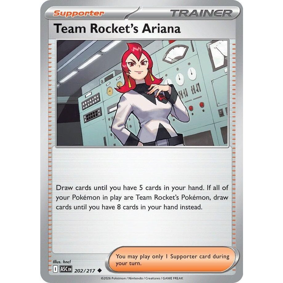 Image for Team Rocket's Ariana (202/217) (ME: Ascended Heroes) - Pokemon