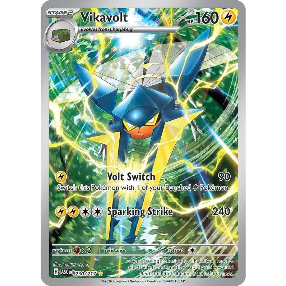 Image for Vikavolt (230/217) (ME: Ascended Heroes) - Pokemon