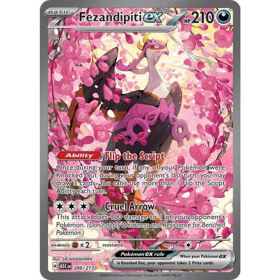 Image for Fezandipiti ex (288/217) (ME: Ascended Heroes) - Pokemon