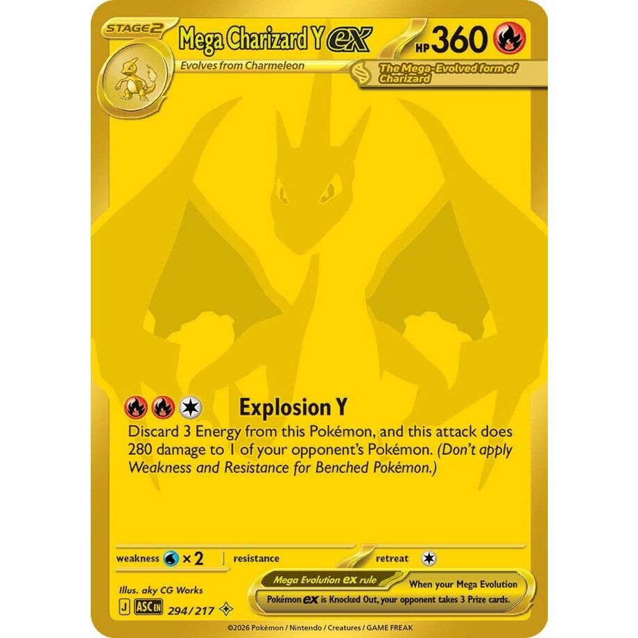 Image for Mega Charizard Y ex (294/217) (ME: Ascended Heroes) - Pokemon