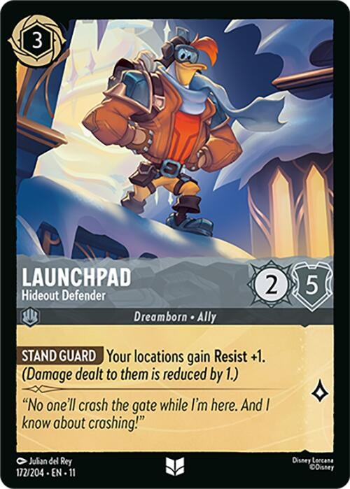 Image for Launchpad - Hideout Defender (172/204) (Winterspell) (11) - Disney Lorcana