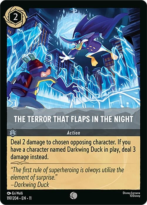 Image for The Terror That Flaps in the Night (197/204) (Winterspell) (11) - Disney Lorcana