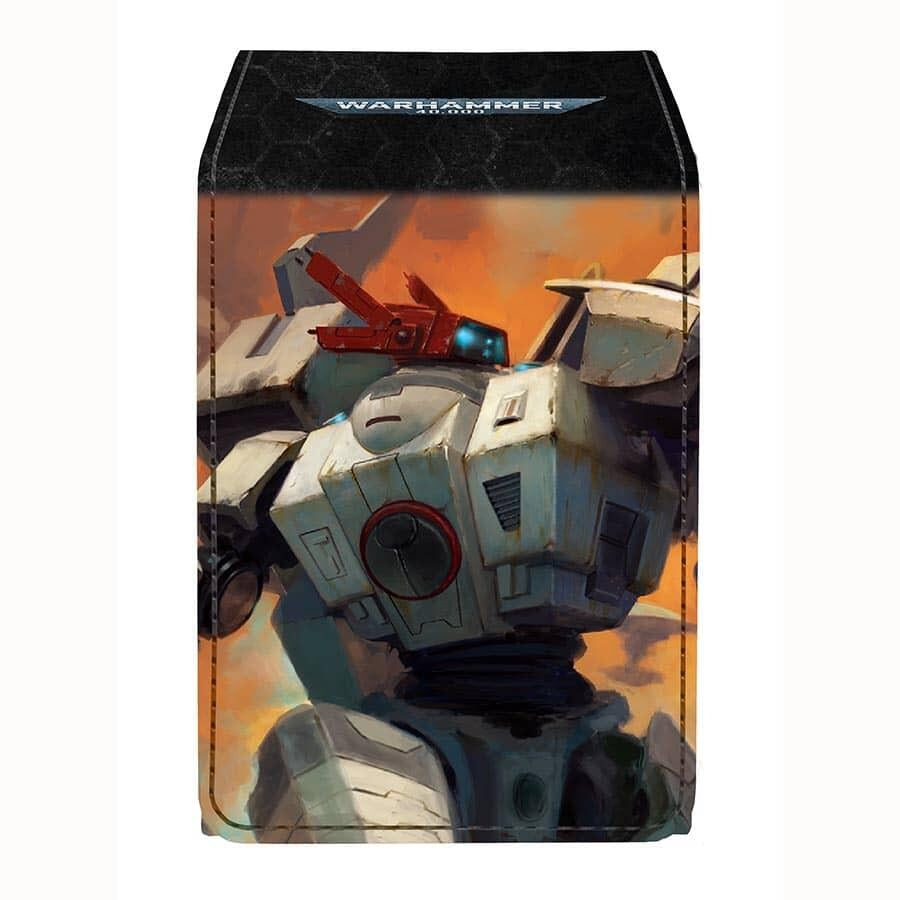 Image for WARHAMMER 40000: T'AU EMPIRE CODEX ALIGNED: ALCOVE FLIP DECK CASE - Deck Boxes