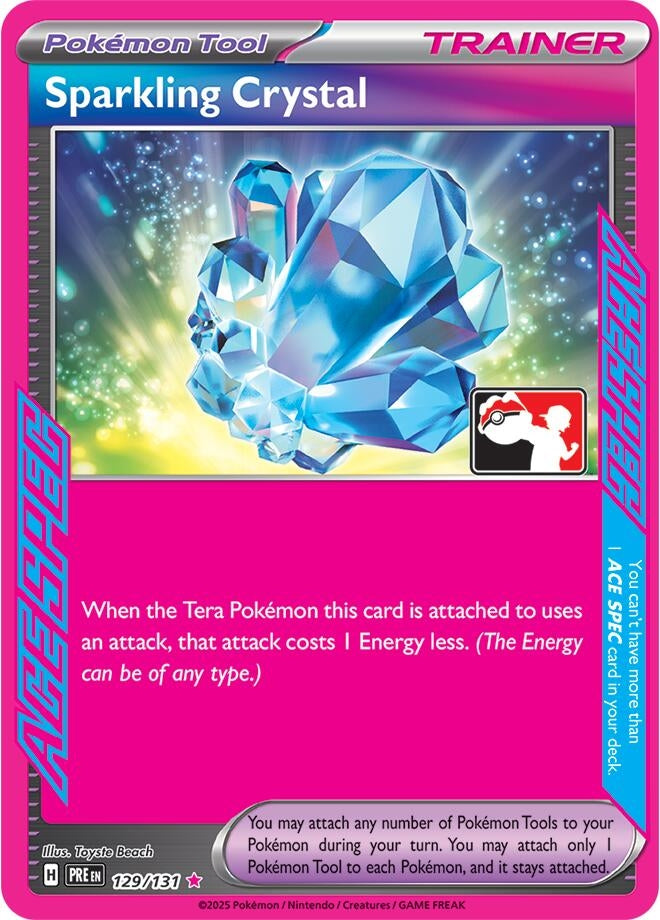 Image for Sparkling Crystal (129/131) (Prize Pack Series Cards) - Pokemon